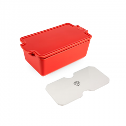 Terrina com Prensa 20cm Vermelho - Appolia - Peugeot Saveurs PEUGEOT SAVEURS PG61708