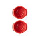 Conjunto de 2 Ramekins 200ml Vermelho - Appolia - Peugeot Saveurs PEUGEOT SAVEURS PG61852