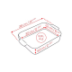 Fuente de Horno Rectangular 36cm Verde - Appolia - Peugeot Saveurs PEUGEOT SAVEURS PG62071