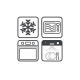 Rectangular Baker 25cm Green - Appolia - Peugeot Saveurs PEUGEOT SAVEURS PG62095