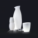 Porcelain Carafe 1L - Light White - Asa Selection ASA SELECTION ASA56011017