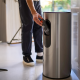 Caixote de Lixo com Pedal 30L Inox - Arc Preto - Joseph Joseph JOSEPH JOSEPH JJ30150