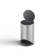 Cubo de Basura con Pedal 10L Inox - Arc Negro - Joseph Joseph JOSEPH JOSEPH JJ30152