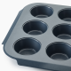 Tabuleiro Antiaderente para 12 Queques - Nest Bake Azul - Joseph Joseph JOSEPH JOSEPH JJ45072