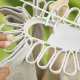 22-Piece Quick-Grip Drying Hanger - Petal Ecru - Joseph Joseph JOSEPH JOSEPH JJ50051