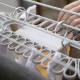 32-Piece Quick-Grip Drying Hanger - Petal Ecru - Joseph Joseph JOSEPH JOSEPH JJ50052