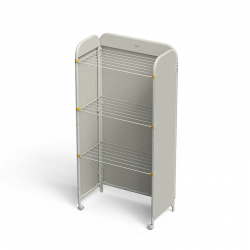 3-tier Clothes Airer with Screen - Eclipse Ecru - Joseph Joseph