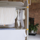 3-tier Clothes Airer with Screen - Eclipse Ecru - Joseph Joseph JOSEPH JOSEPH JJ50055