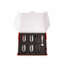 Cocktail Bar Acessories - The Player Silver - Alessi ALESSI ALESGV33SET