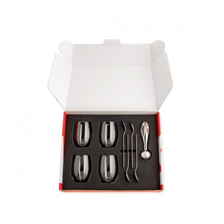 Cocktail Bar Acessories - The Player Silver - Alessi ALESSI ALESGV33SET