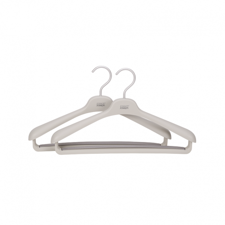 Set of 2 Suit & Coat Hangers - Orderly Ecru - Joseph Joseph JOSEPH JOSEPH JJ55017