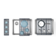 Folding Sink Drainer - Platform - Joseph Joseph JOSEPH JOSEPH JJ851698