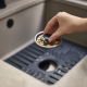 Large Sink Protector with Drain Stopper - SinkShield - Joseph Joseph JOSEPH JOSEPH JJ851701