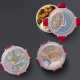 Conjunto 4 Recipientes Redondos 1L Vermelho - Nest Lock - Joseph Joseph JOSEPH JOSEPH JJ1000012
