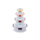 Conjunto 4 Recipientes Redondos Diversos - Nest Lock Multicolorido - Joseph Joseph JOSEPH JOSEPH JJ1000015