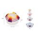 Conjunto 4 Recipientes Redondos Diversos - Nest Lock Multicolorido - Joseph Joseph JOSEPH JOSEPH JJ1000015