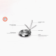 Frigideira 24cm Inox - Space Steel - Joseph Joseph JOSEPH JOSEPH JJ1000025