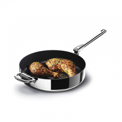 Frigideira Antiaderente 28cm Inox - Space Steel - Joseph Joseph JOSEPH JOSEPH JJ1000057