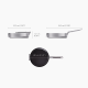 Frigideira Antiaderente 28cm Inox - Space Steel - Joseph Joseph JOSEPH JOSEPH JJ1000057