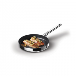 Frigideira Antiaderente 24cm Inox - Space Steel - Joseph Joseph JOSEPH JOSEPH JJ1000058