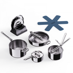 Trem de Cozinha de 5 Peças - Space Steel - Joseph Joseph JOSEPH JOSEPH JJ1000032