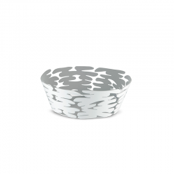 Cesto Redondo Ø18cm Branco - Barket - Alessi