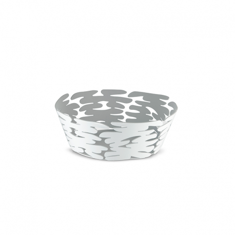 Round Basket Ø18cm White - Barket - Alessi ALESSI ALESBM10/18W