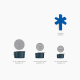 Juego de 3 Cazos Antiadherentes - Space Azul - Joseph Joseph JOSEPH JOSEPH JJ1000089