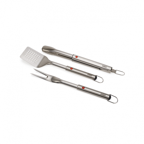 Conjunto de 3 Pinça, Espátula e Garfo de Churrasco - Grillout Inox - Joseph Joseph JOSEPH JOSEPH JJ2000004