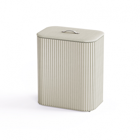 Cesto para Roupa Suja Tripartido 90L Ecru - Tota Luxe - Joseph Joseph JOSEPH JOSEPH JJ5000008