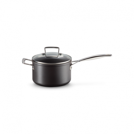 Saucepan with Glass Lid and Handle 18cm Black - Le Creuset LE CREUSET LC51108180010302