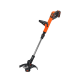28cm 18V Lithium-ion AFS Trimmer Orange - Black Decker BLACK DECKER STC1820PC