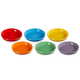 Set of 6 Rainbow Soup Plates 22cm - Coupe - Le Creuset LE CREUSET LC79356005218000