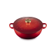 Marmita 26cm Cerise con Pomo Dorado - Holly - Le Creuset LE CREUSET LC21994260602464