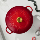 Marmita 26cm Cerise con Pomo Dorado - Holly - Le Creuset LE CREUSET LC21994260602464