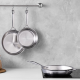 Conjunto de 3 Frigideiras em Aço Inoxidável 3-Camadas - Le Creuset LE CREUSET LC53816000010000