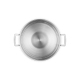 Wok 3 Camadas com Tampa de Vidro 30cm Inox - Le Creuset LE CREUSET LC96101130000000