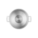 Wok 3 Camadas com Tampa de Vidro 30cm Inox - Le Creuset LE CREUSET LC96101130000000