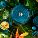 Cocotte Redonda 20cm Deep Teal - Evolution - Le Creuset LE CREUSET LC21177206422430