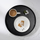 Plato de Postre Corazón en la Nieve - Joy Snow Tracks Blanco - Asa Selection ASA SELECTION ASA16843286