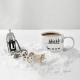 Caneca 400ml Cães de Trenó - Joy Snow Tracks Branco - Asa Selection ASA SELECTION ASA16870286