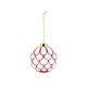 Christmas Bauble 2 - Delight White, Red And Gold - Alessi ALESSI ALESNZ048