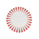 Panettone Serving Plate - Delight White, Red And Gold - Alessi ALESSI ALESNZ06