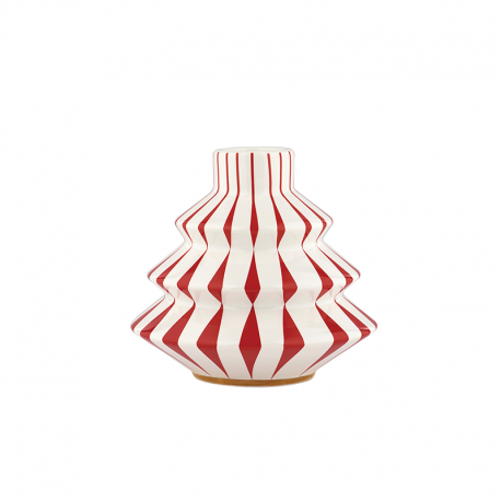 Candlestick - Delight White, Red And Gold - Alessi ALESSI ALESNZ07