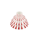 Candlestick - Delight White, Red And Gold - Alessi ALESSI ALESNZ07