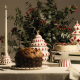 Candlestick - Delight White, Red And Gold - Alessi ALESSI ALESNZ07