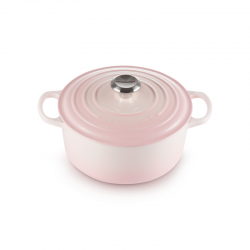 Round Casserole 20cm Shell Pink - Evolution - Le Creuset