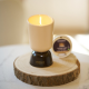 Refillable Scented Candle 220gr Vanille D'Or - Iconic Color Cream And Brown - Esteban Parfums ESTEBAN PARFUMS ESTICO-027