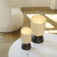 Refillable Scented Candle 700gr Cedar - Iconic Color Cream And Brown - Esteban Parfums ESTEBAN PARFUMS ESTICO-028