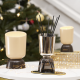 Refillable Scented Candle 700gr Cedar - Iconic Color Cream And Brown - Esteban Parfums ESTEBAN PARFUMS ESTICO-028